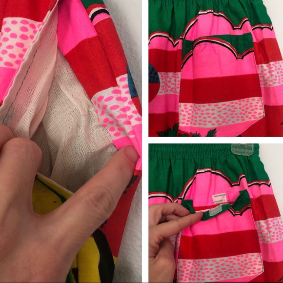 Vintage Local Motion Reversible Surf Print Shorts - Picture 7 of 15